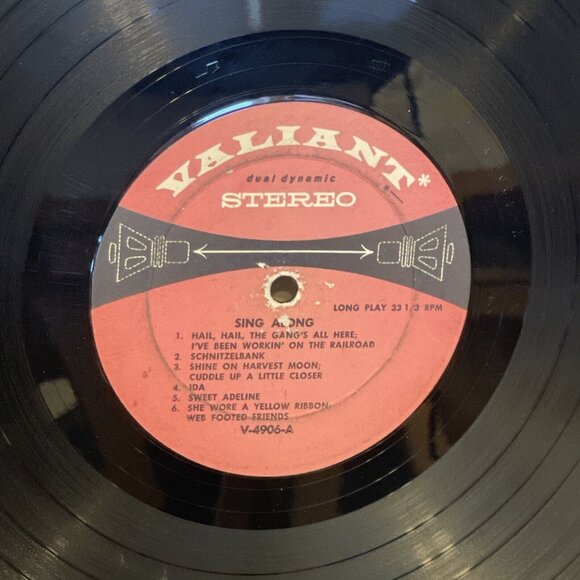 The Stay-Up-Lates Sing Along (Vinyl) Valiant V-4906 Good Album Record LP - Picture 6 of 10